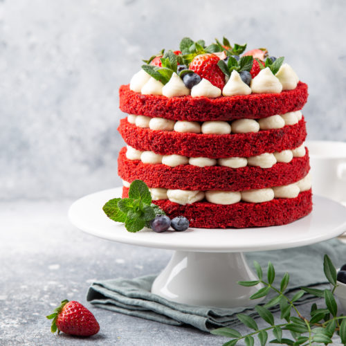 Southern Red Velvet Cake