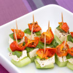 Cucumber Tomato Feta Amuse Bouche Recipe